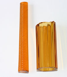 Amber glass