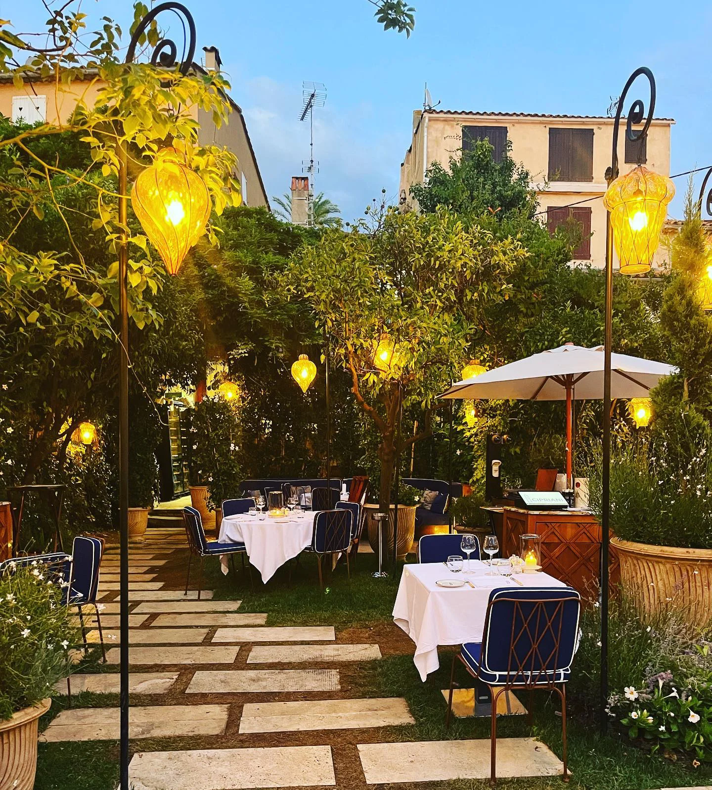 Lanterne veneziane per Cipriani a Saint-Tropez