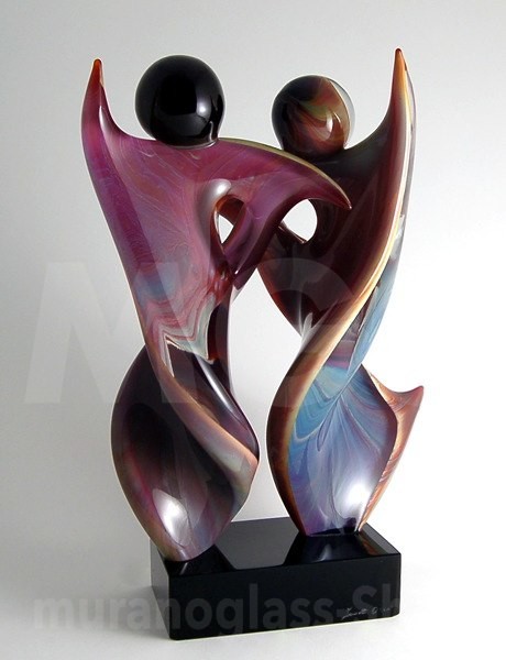 Dancers, Tango dancers stylized