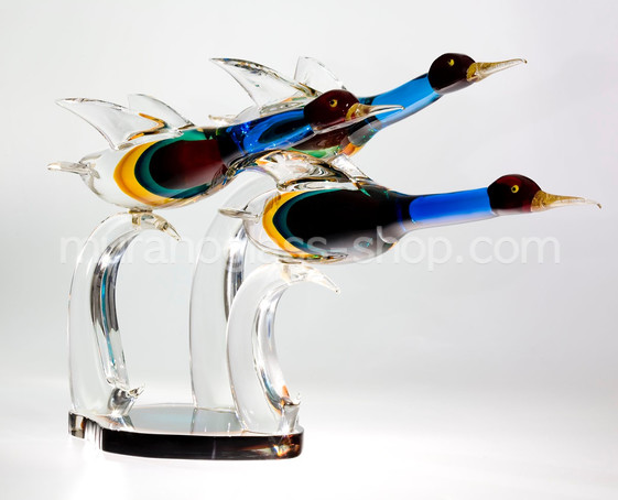 Flying ducks, Flying ducks