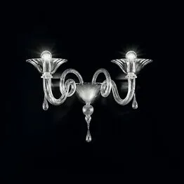 Crystal wall light