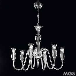 Crystal milkwhite chandelier