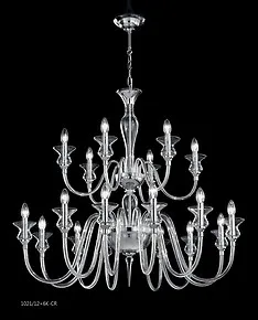 Modern crystal chandelier