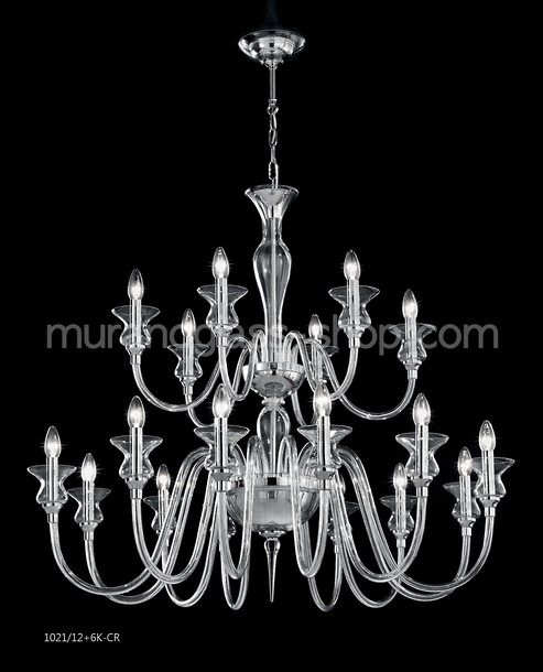 Fuchs Chandelier, Modern crystal chandelier