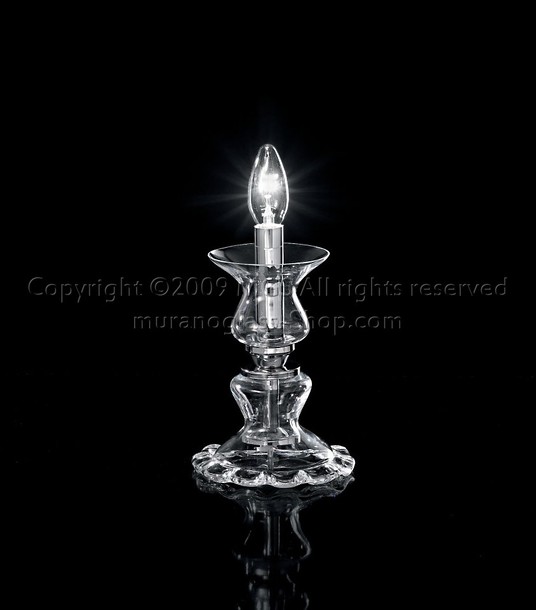 Murano Table Lamps 1021 series, Crystal table lamp