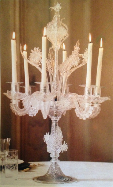 Candelabro da tavolo, Table candelabra