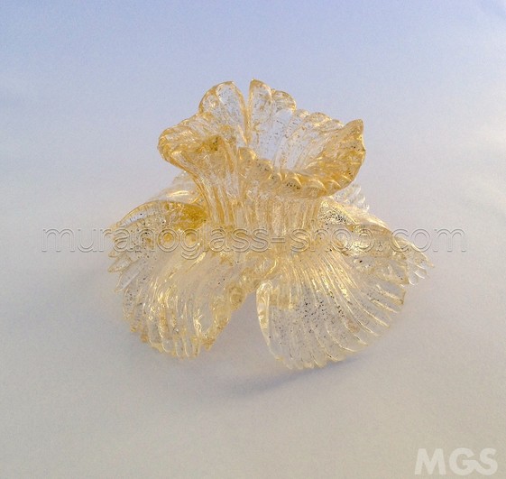 Double cutted flowers, Crystal double cutted flower