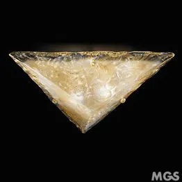 Monolith ceiling lamp with 24k gold