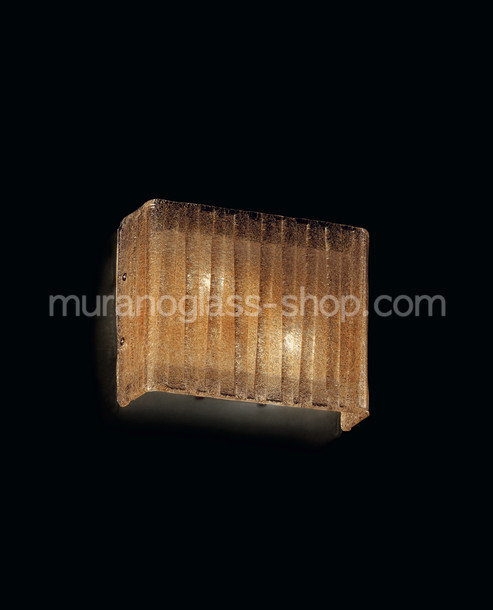 Altair Ceiling light, Ceiling lamp with amber graniglia