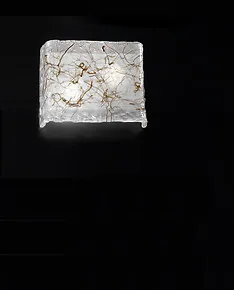 Ceiling lamp with smoked threads