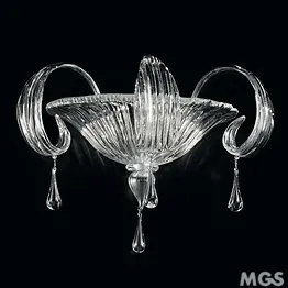 Crystal wall lights