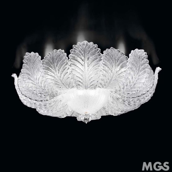 Eridani Ceiling light, Crystal graniglia ceiling lamp