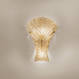 Crystal wall light