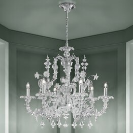 Ca' Rezzonico crystal chandelier
