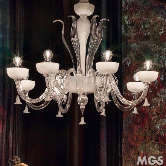 Foscari Chandelier, Chandelier in crystal