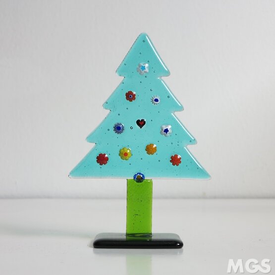 Christmas tree, Small Christmas tree in light blue color