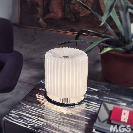 Table Lamp Mask, Table Lamp Mask in ivory color