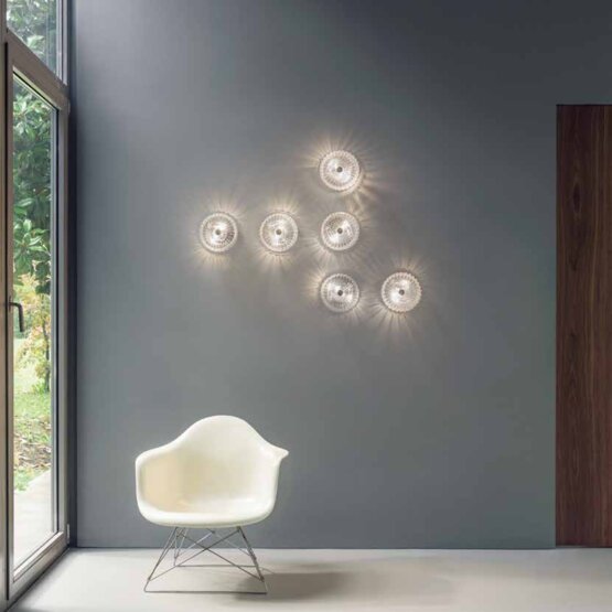 Korinthos Ceiling Lamp, Ceiling Lamp in Crystal