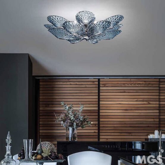 Gabbiano Ceiling lamp, Ceiling lamp in crystal