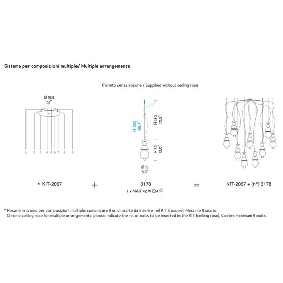 Kit For Igloo multiple arrangements, Kit For Igloo multiple arrangements