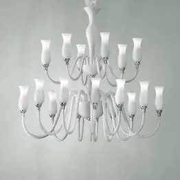 Modern Chandelier at eighteen lights