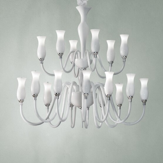 Teodato Chandelier, Modern Chandelier at eighteen lights
