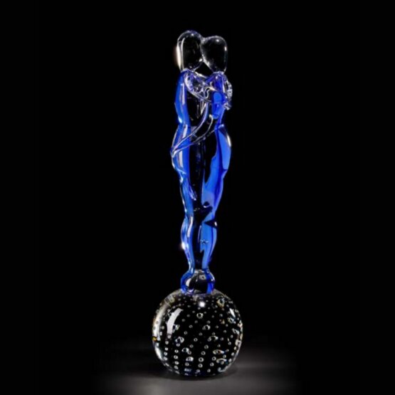 Lovers, Blue glass lovers
