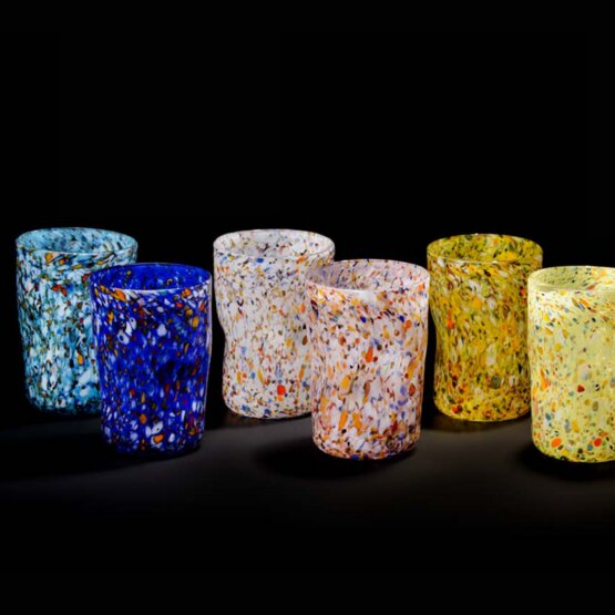 Multicolor Glass, Multicolor water glass