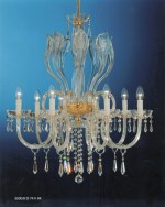 Bohemia style chandelier at eight lights