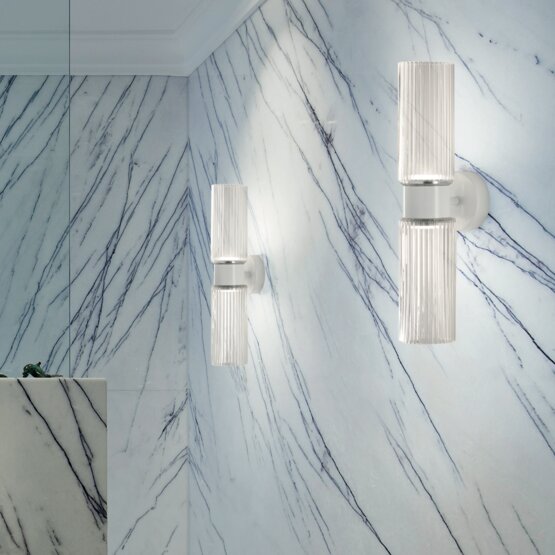 Korinthos wall light, wall lamp in amethyst color