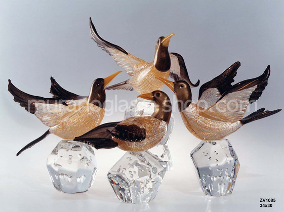 Birds on crystalbase, Birds on Crystalbase
