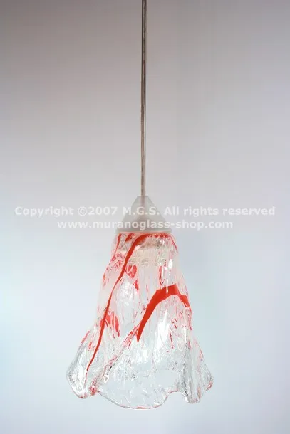 2007 M.G.S. Suspended lamp, Suspended lights in blue and white colour