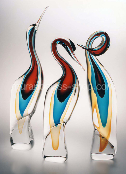 Herons, Stylized heron
