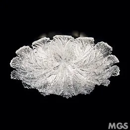 Ceiling lamp with crystal dew