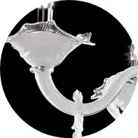 Blanco como la leche y cristal