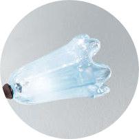 Light blue opal - (burnished series)